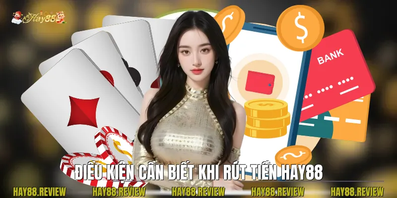 Điều kiện cần biết khi Rút Tiền Hay88