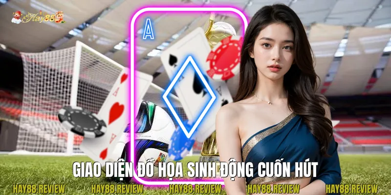 Giao diện đồ họa sinh động cuốn hút
